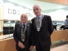 Cllr. Tom McNamara (left), the newly elected Cathaoirleach of Clare County Council, pictured with Councillor Pat Burke, the newly elected Leas Cathaoirleach of Clare County Council.