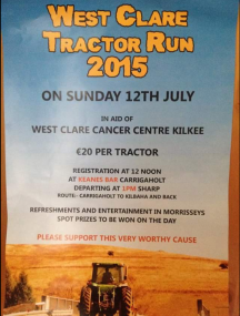 West Clare Tractor Run 2015